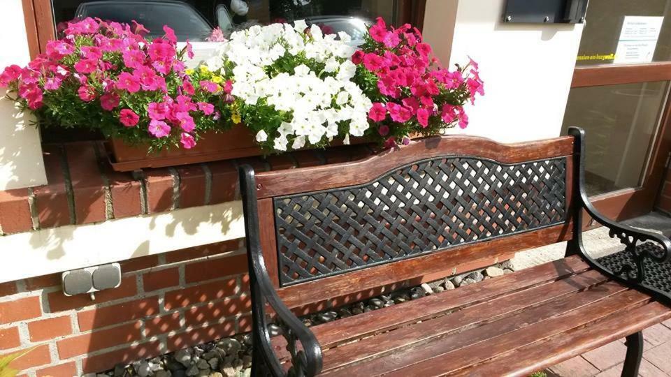 Pension Am Burgwall Wismar Exterior foto