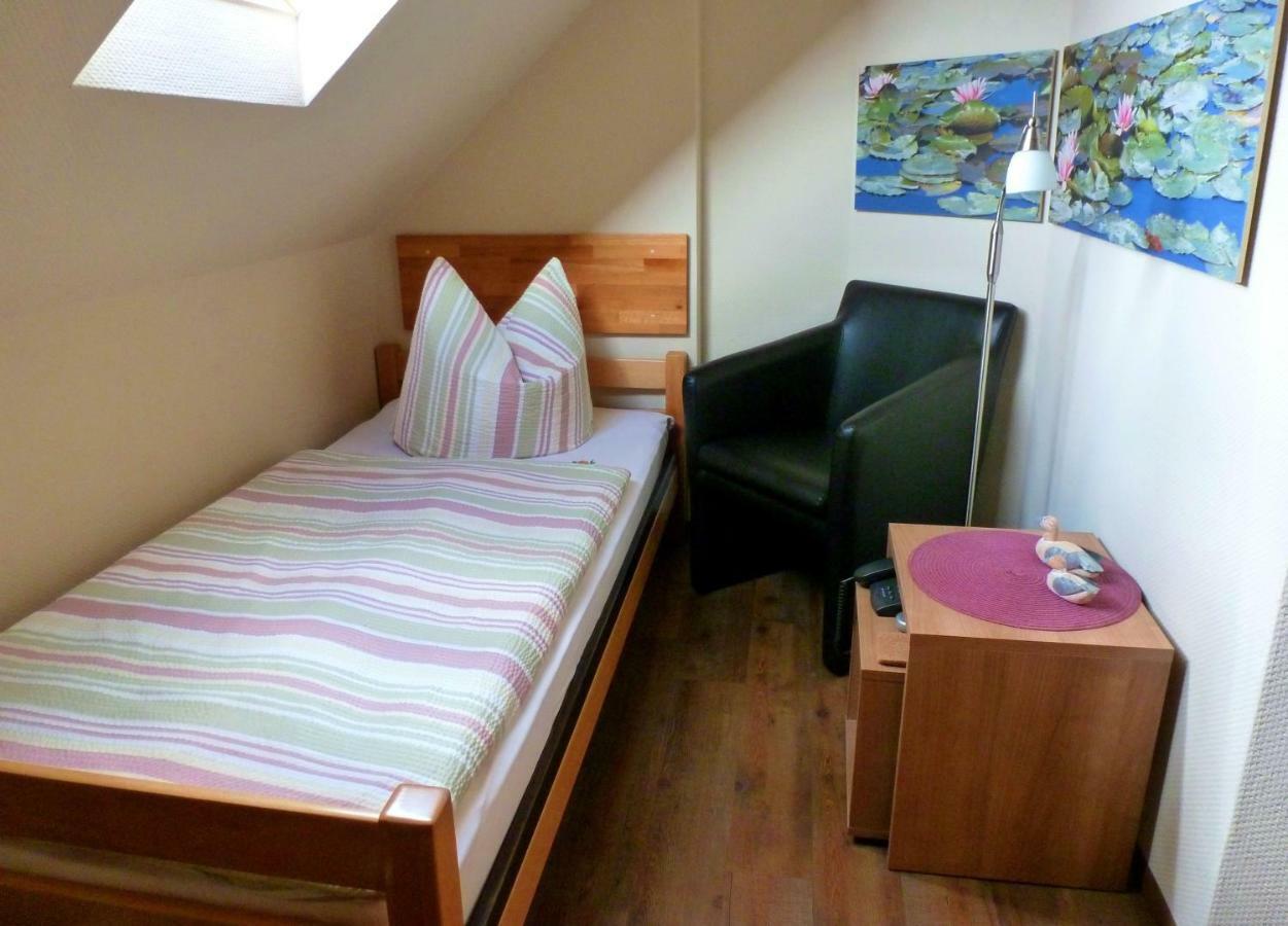 Pension Am Burgwall Wismar Exterior foto