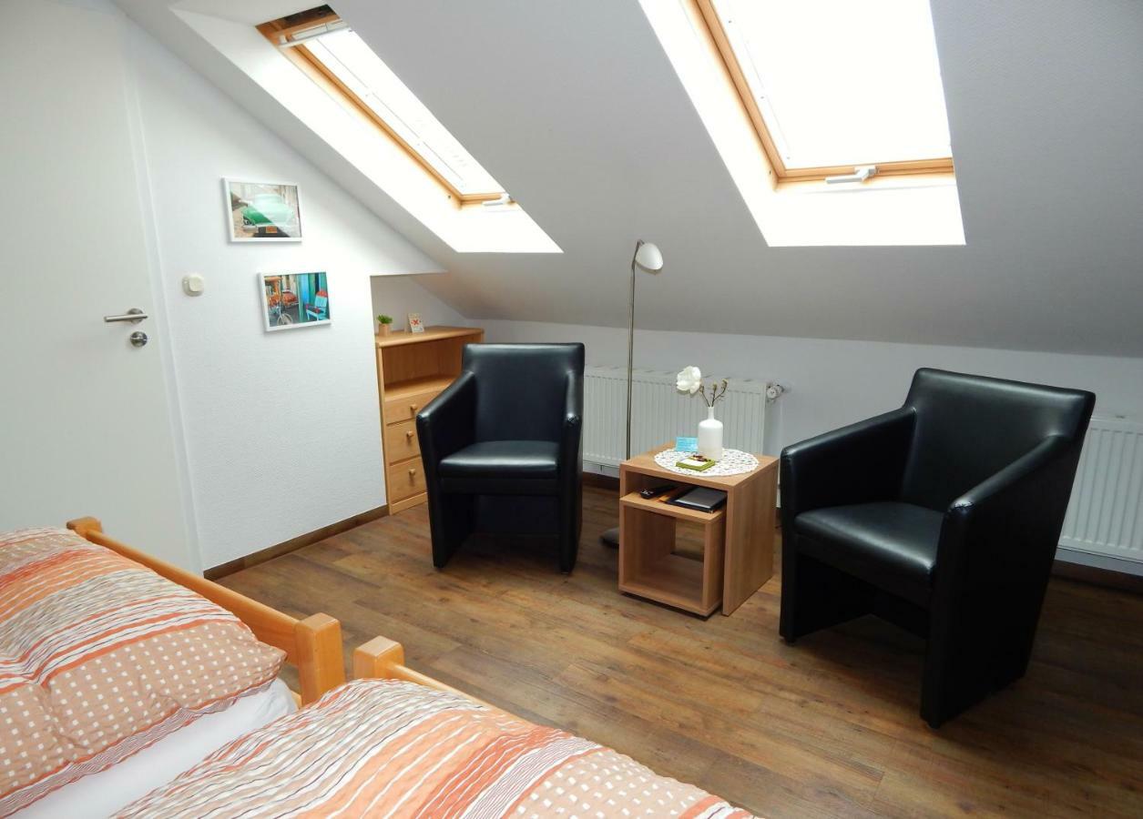 Pension Am Burgwall Wismar Exterior foto